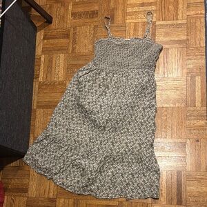 Floral Gap Smocked Midi Dress